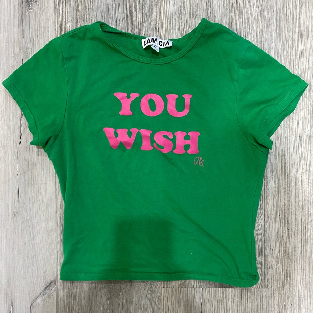 I.AM.GIA Baby Tee Crop Top